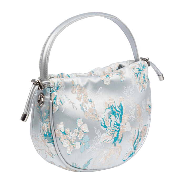 Bradano Bolso de mano Mujer. Fabricado en tela y piel sintética PU.