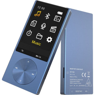 Lecteur MP4 ESSENTIELB Enjoy BT-C 8Go Bleu 2024