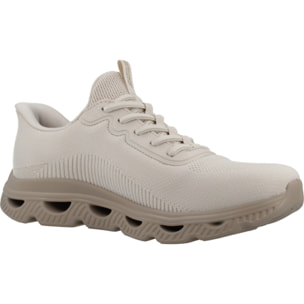 Sneakers De  Mujer Slip-ins Bobs Arc Waves Beis