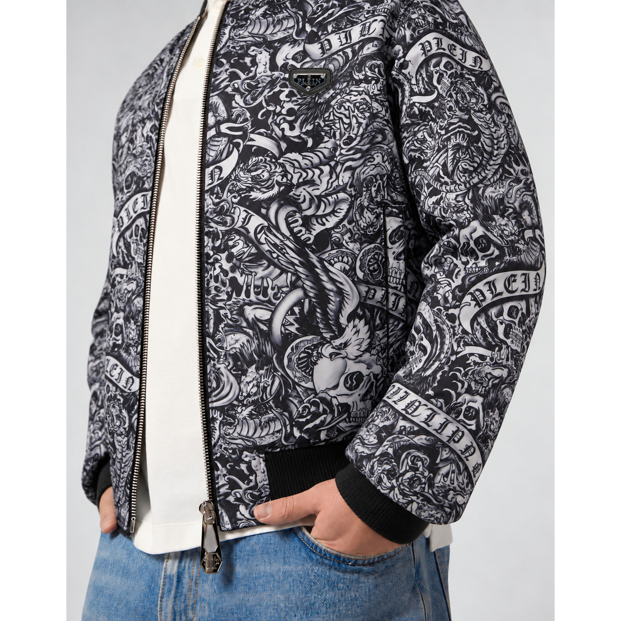 PHILIPP PLEIN Bomber TATTOO