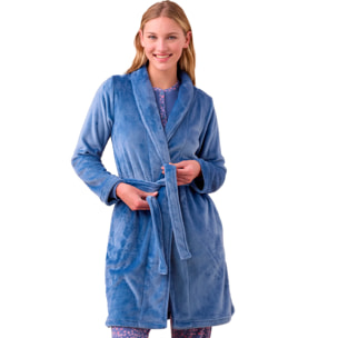 Vestaglia donna coral articolo unito. Noidinotte