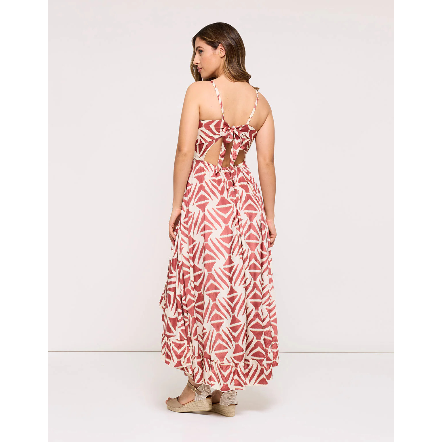 Vestido Largo Rojo - Nomada Dos