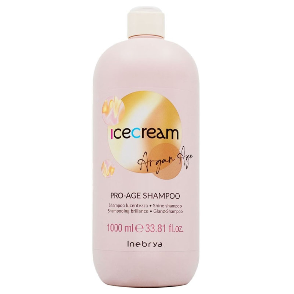 INEBRYA Ice Cream Argan Age Shampoo Olio Di Argan 1000ml