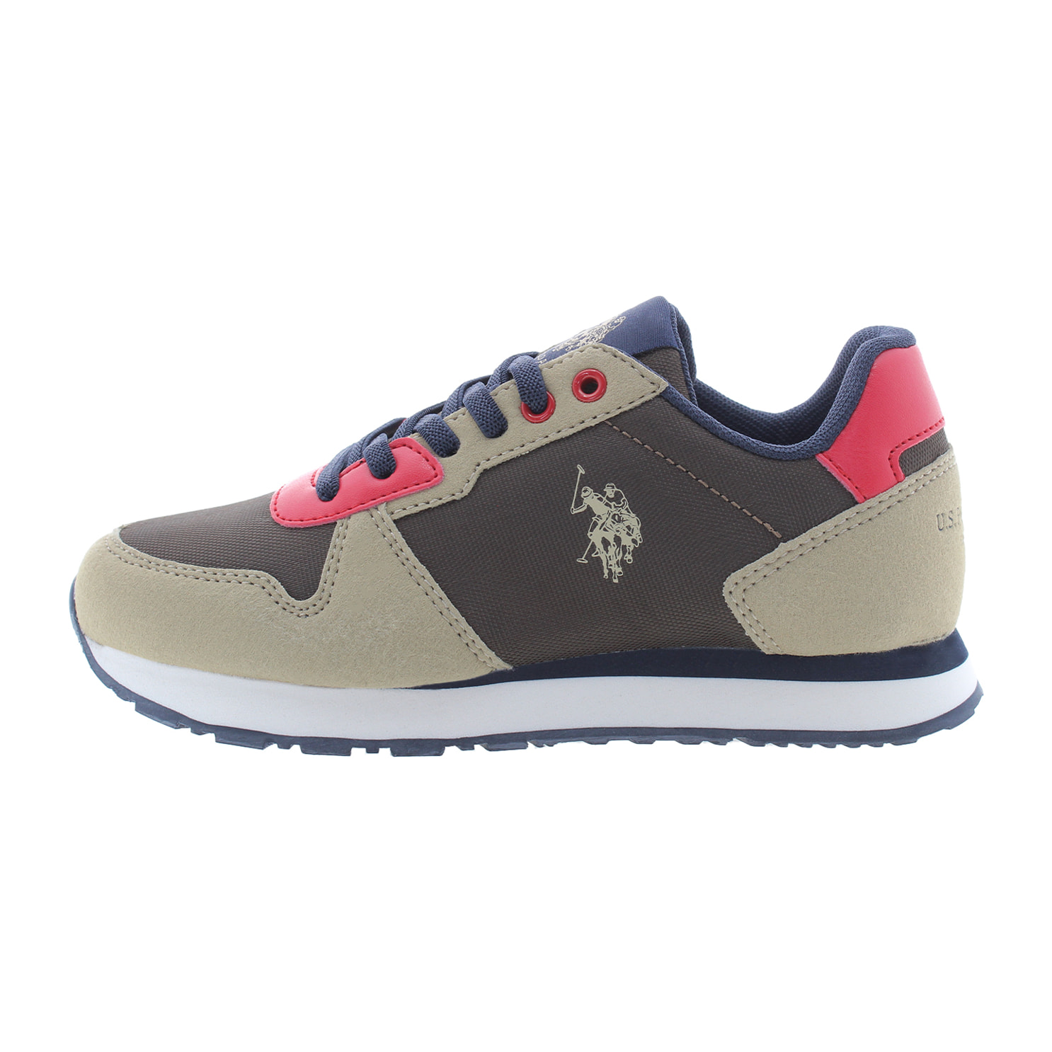 Sneakers U.S. Polo Assn. marrone-beige