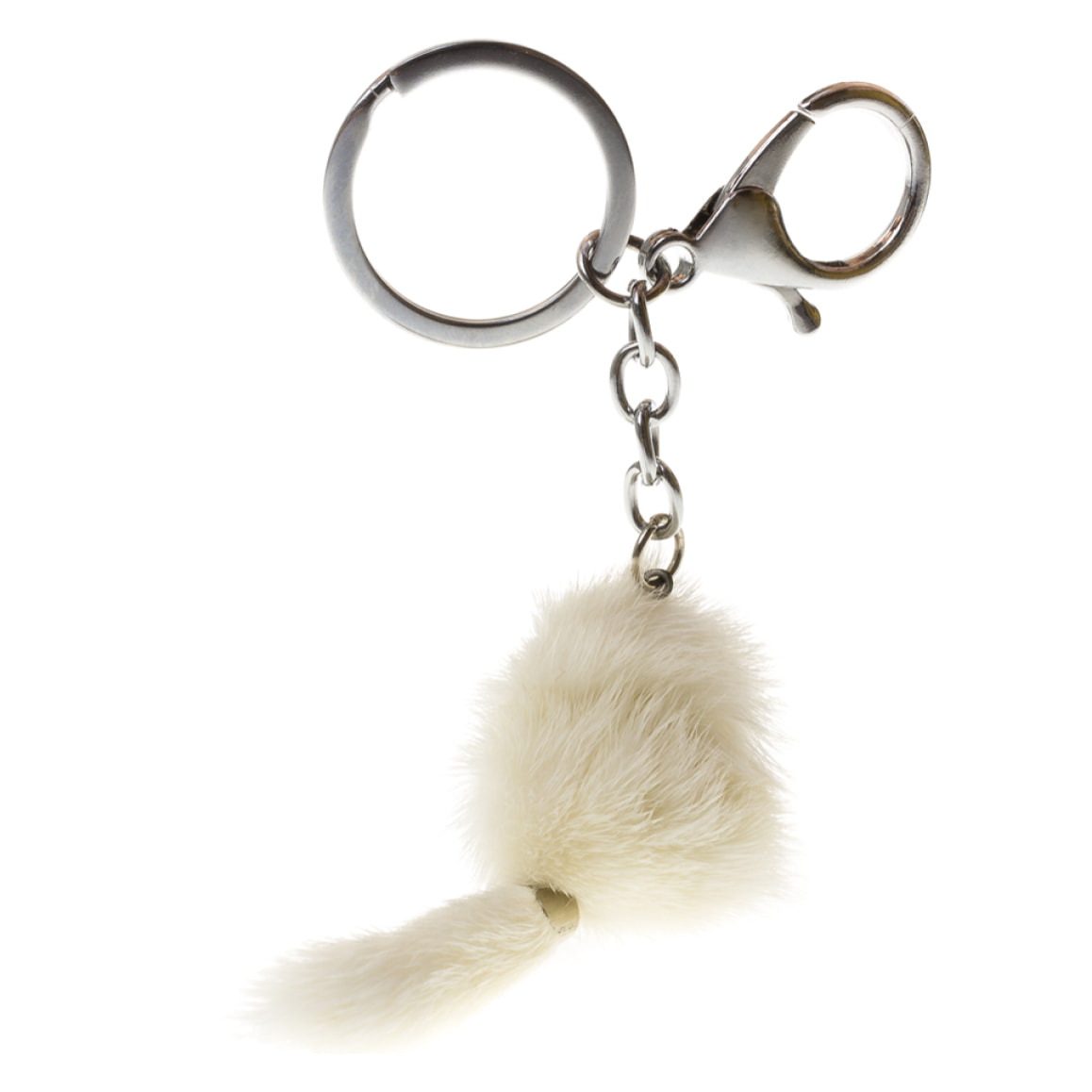 Sassuolo Portachiavi Donna.Pelle autentica Pelle di Coniglio Rex