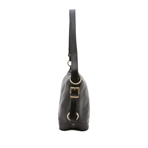 Borsa a secchiello da donna - Modello False - Vera pelle - 25.0 x 28.0 x 14.0 cm