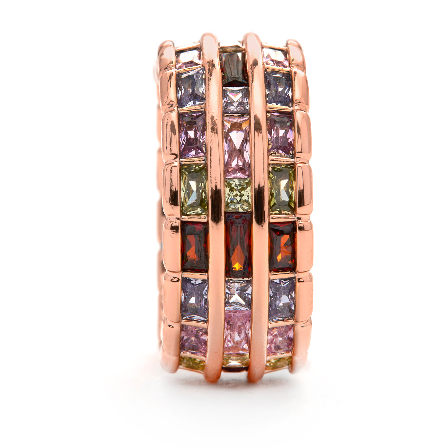 Anillo Hudio acabado oro amarilo 18k