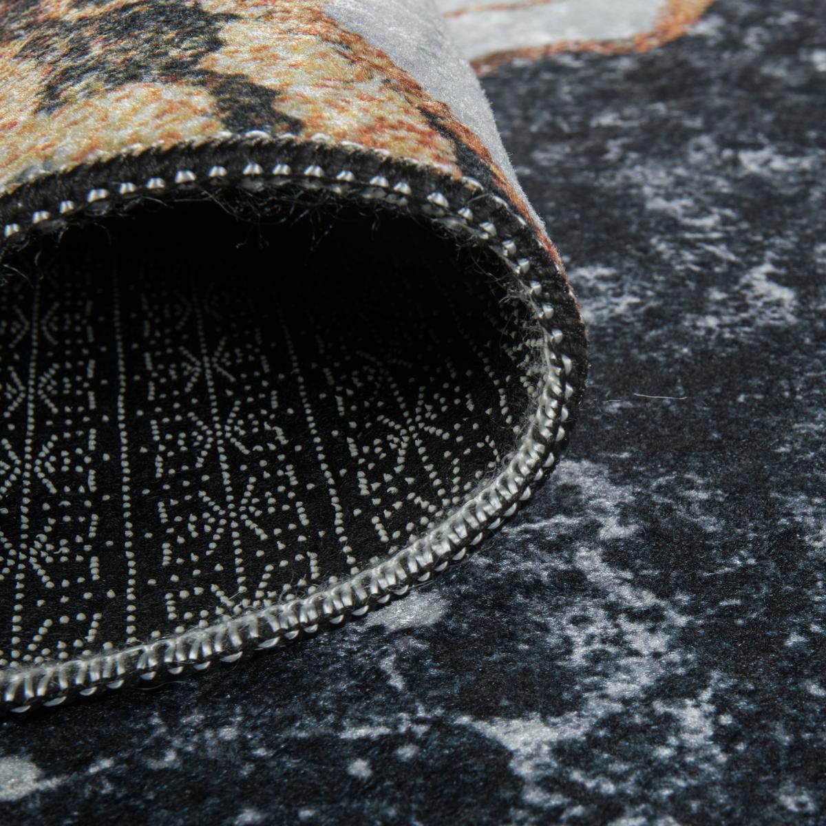 Tapis salon RUCHE facile d'entretien