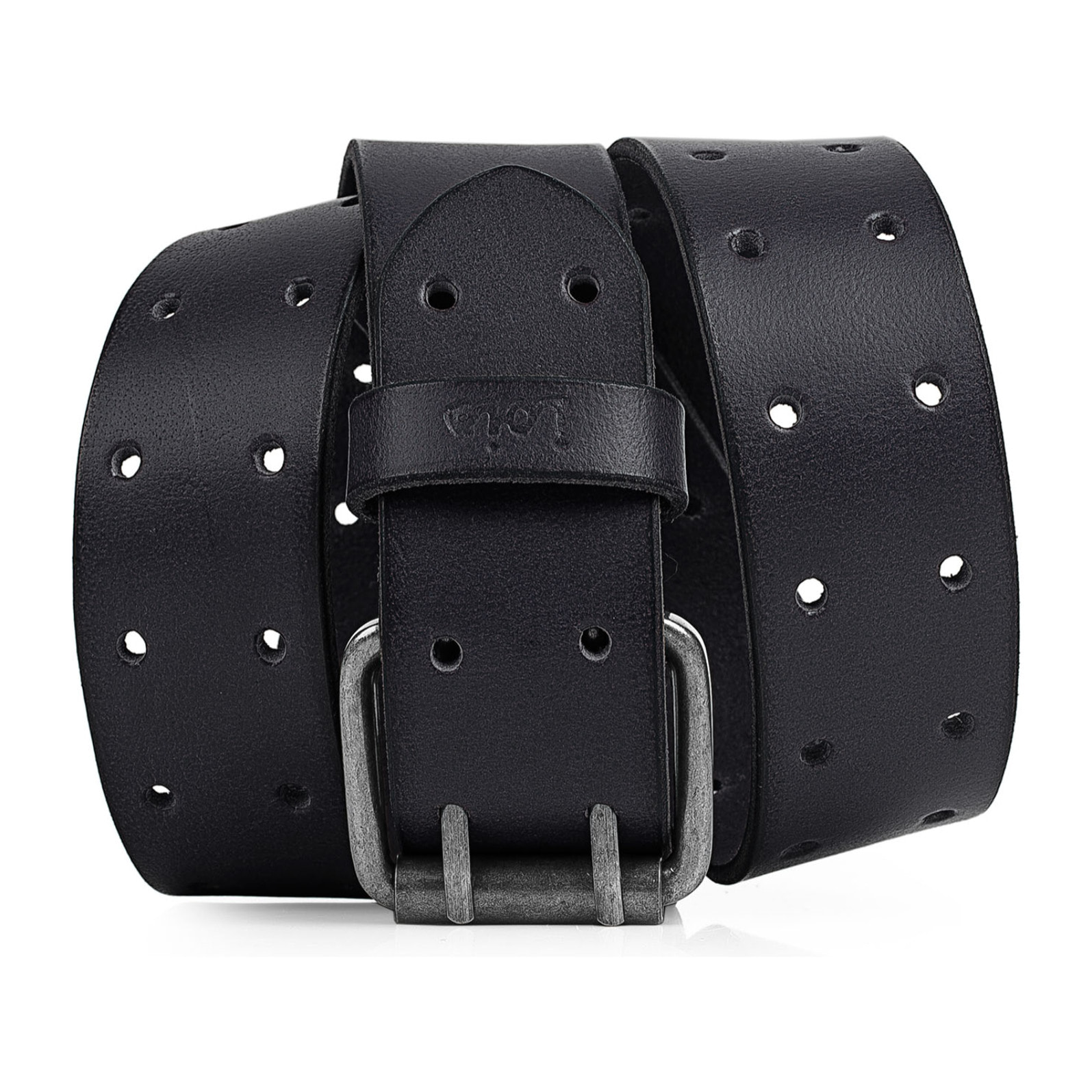 Cinturon Lois De Piel Negro 105