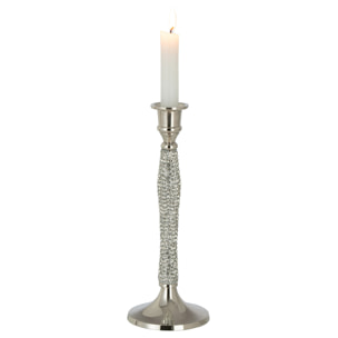 J-Line chandelier Diamant - aluminium - argent - medium
