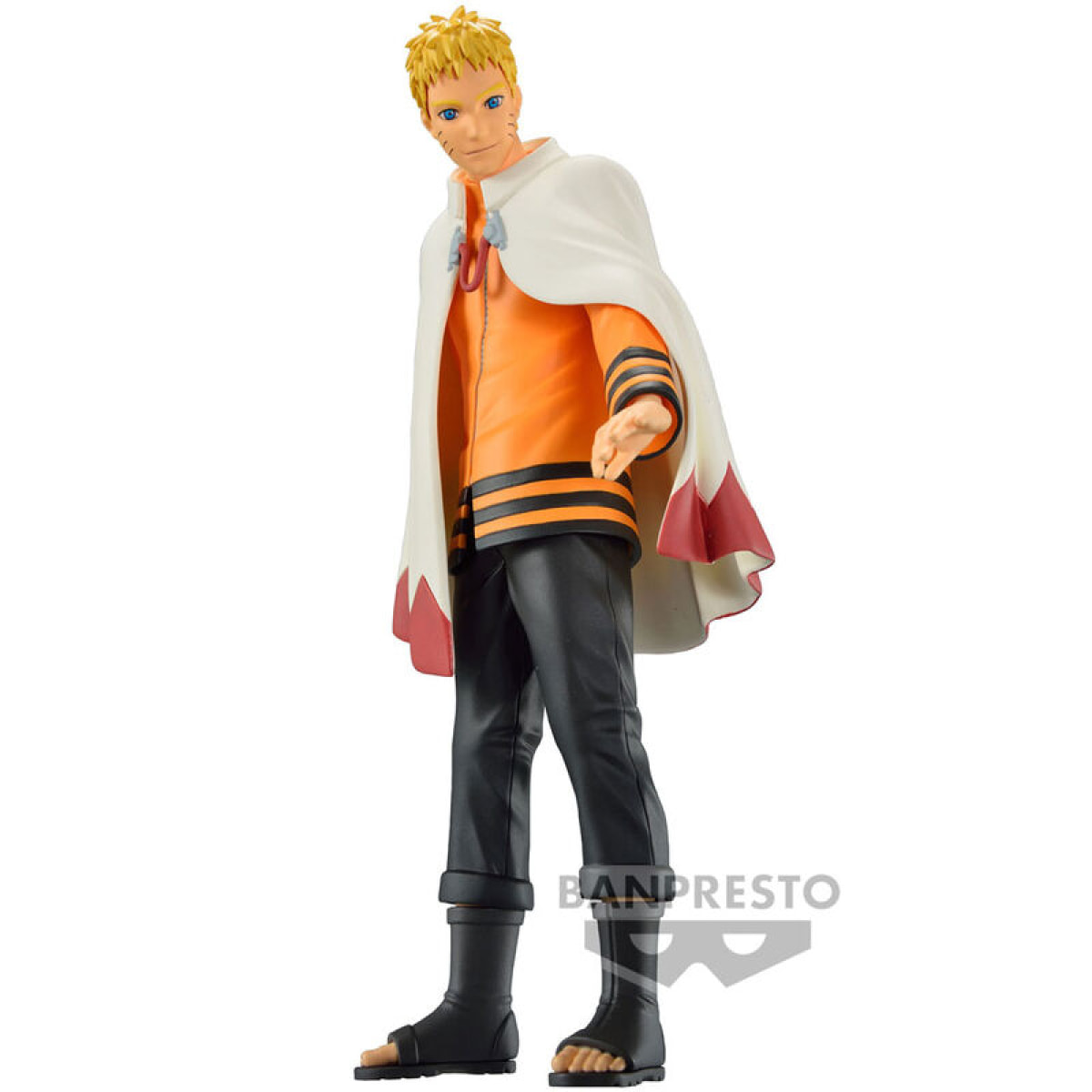 Naruto Shippuden 20th Anniversary Uzumaki Naruto Hokage Figura 10cm Banpresto