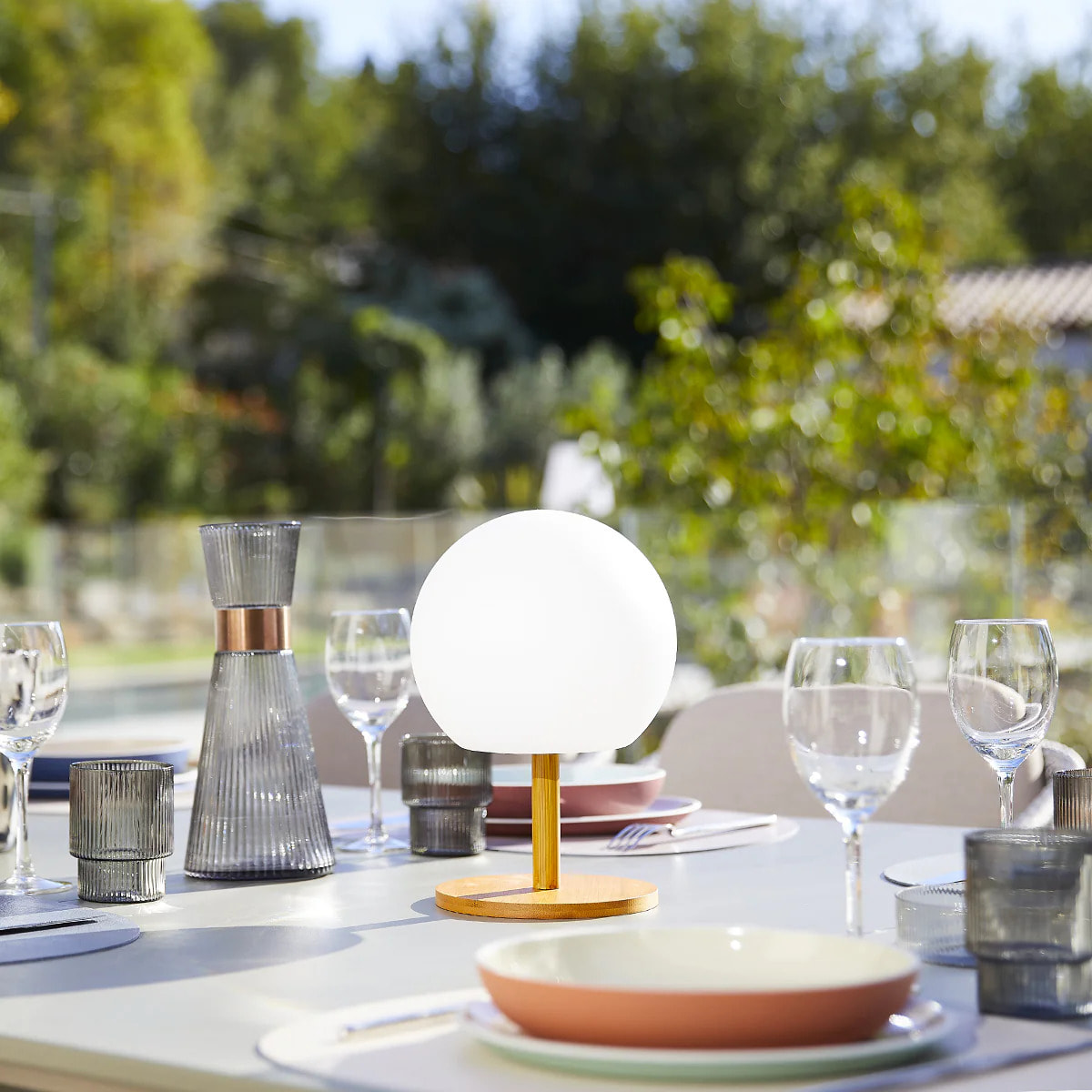 Lampe de table sans fil LUNY H28CM