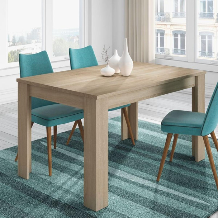 Mesa de comedor extensible Kendra 140 Roble Canadian