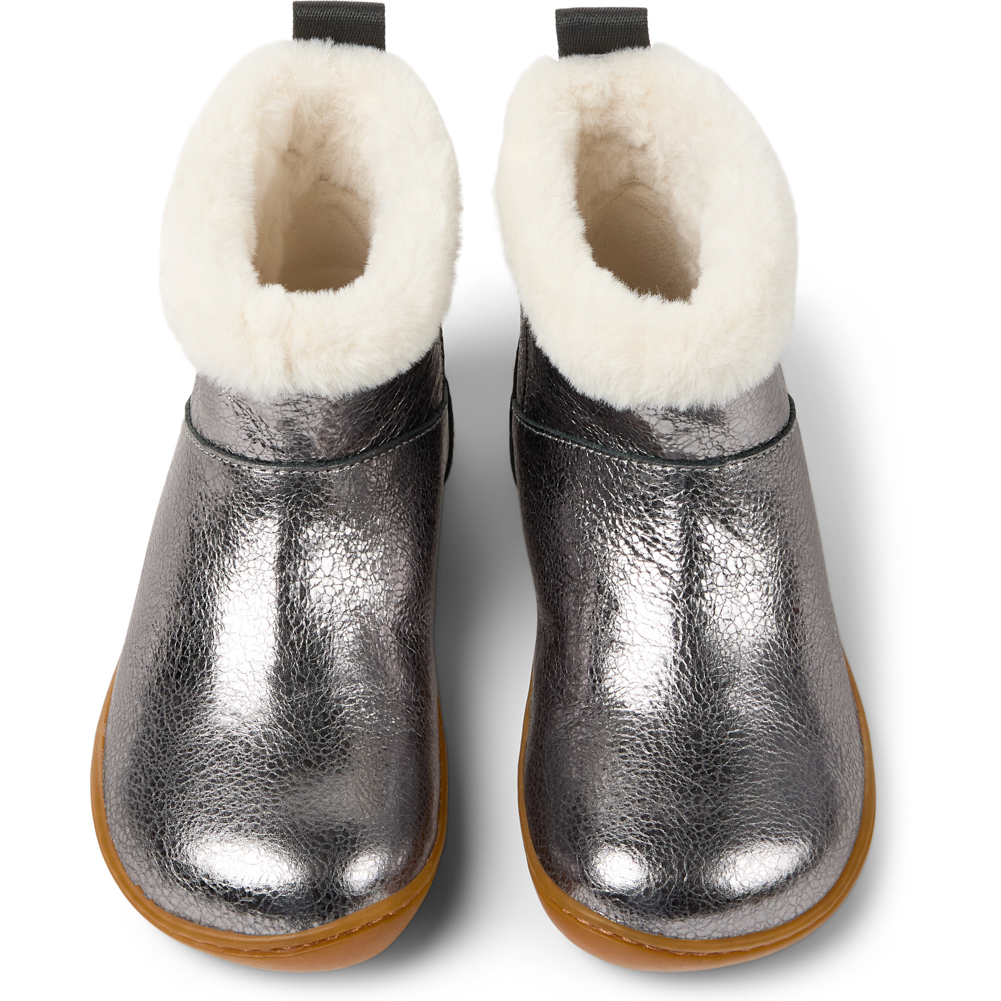 Botines - CAMPER Peu Cami - Gris - Cuero liso