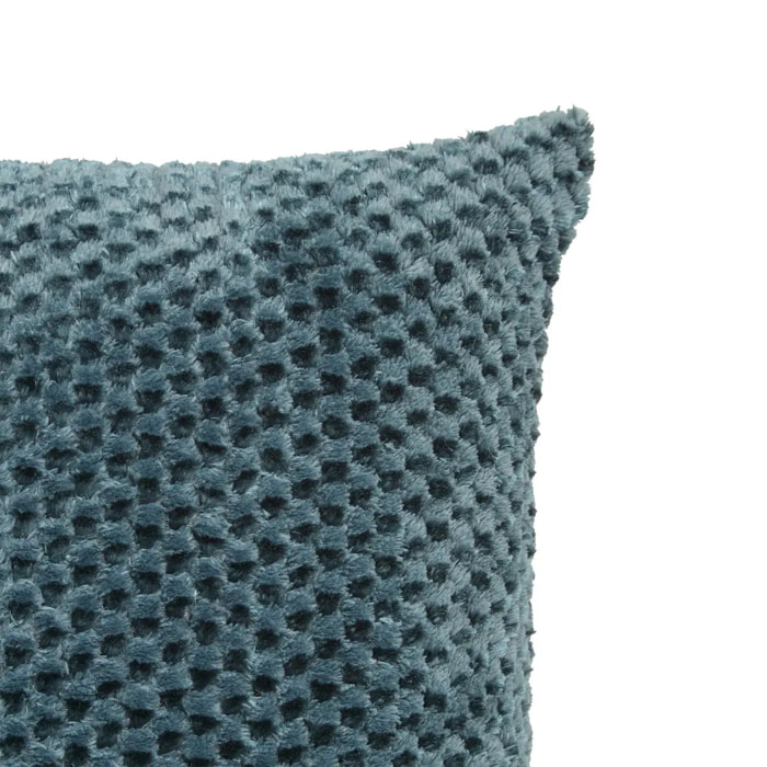 Coussin Lyno bleu 40x40cm