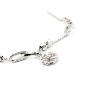 Pulsera Lux by Lux acabado plata