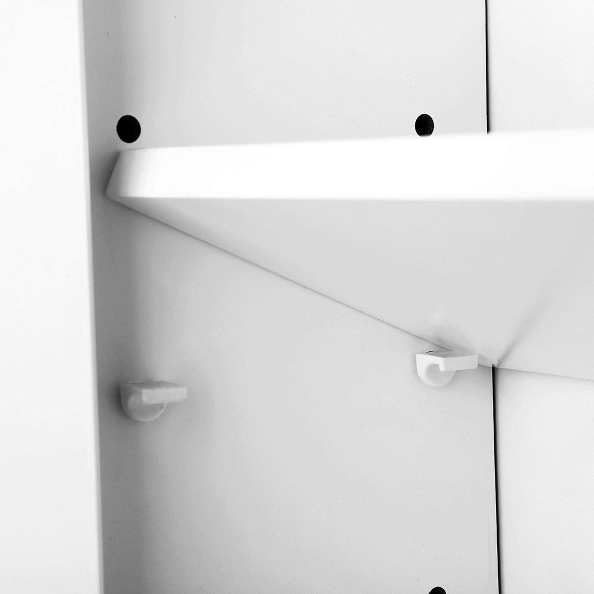 Mobiletto pensile da bagno con 3 ante a specchio