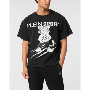 PLEIN SPORT T-Shirt Round Neck Ss TIGER