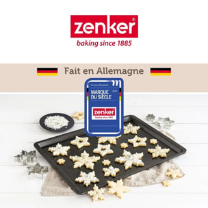 Plaque de cuisson four 42 x 32 cm Zenker Black Metallic