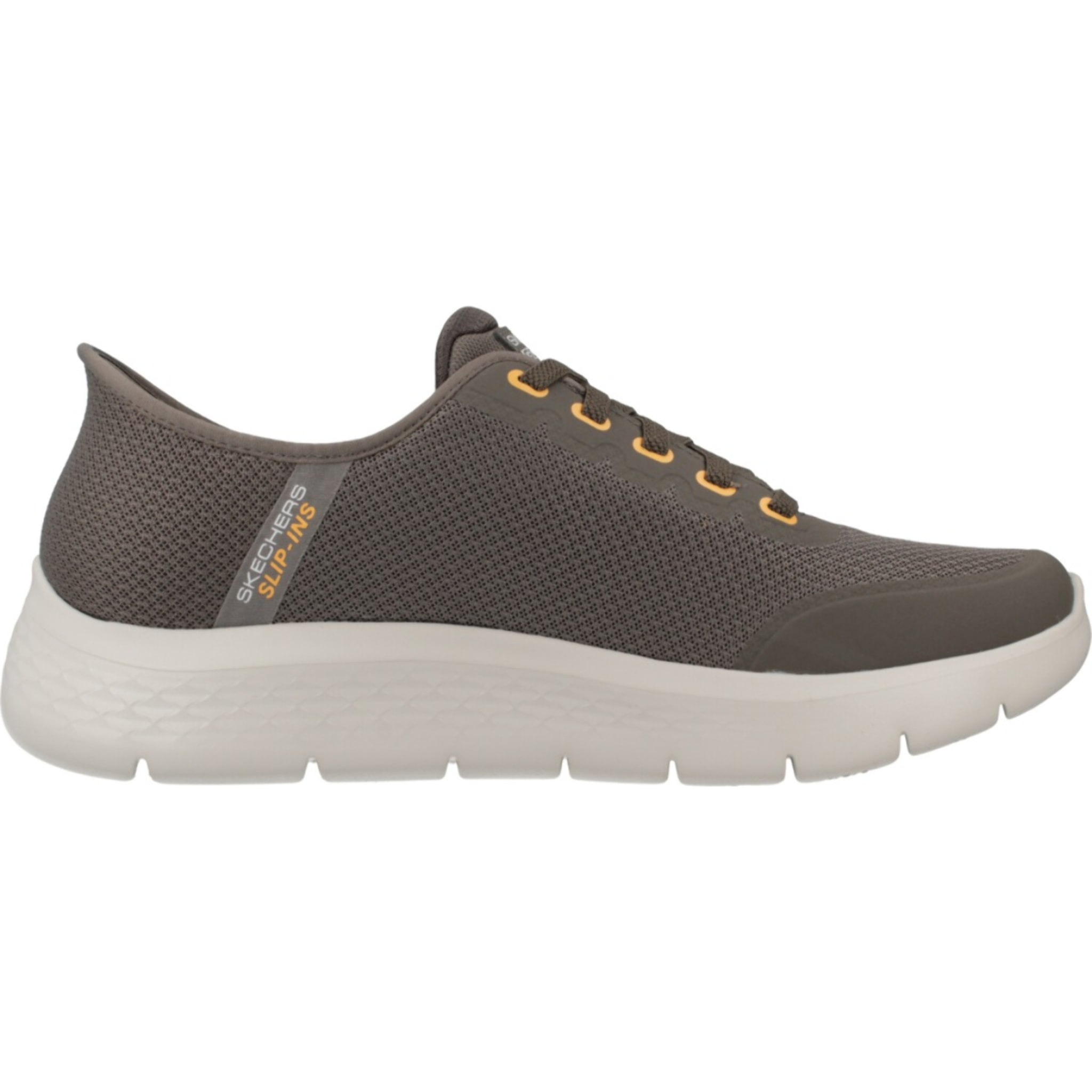 Sneakers De  Hombre Slip-ins Go Walk Flex Netro Marron