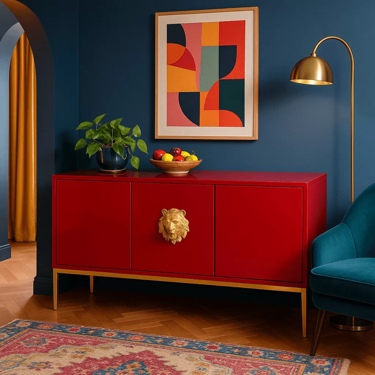 Buffet Leone rouge Kare Design