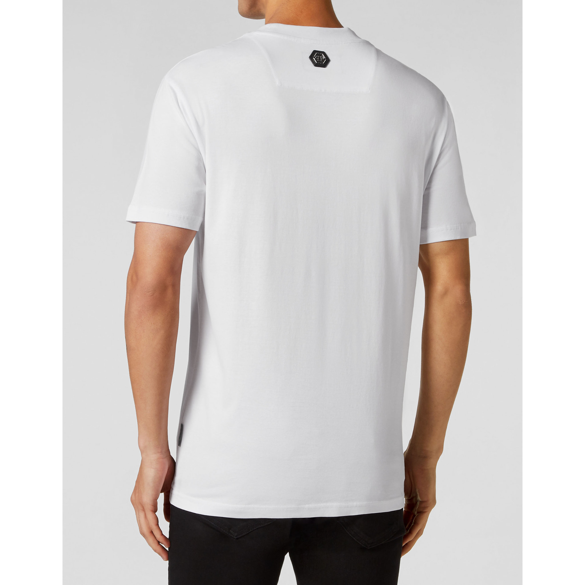 PHILIPP PLEIN Camiseta de cuello redondo SNAKE