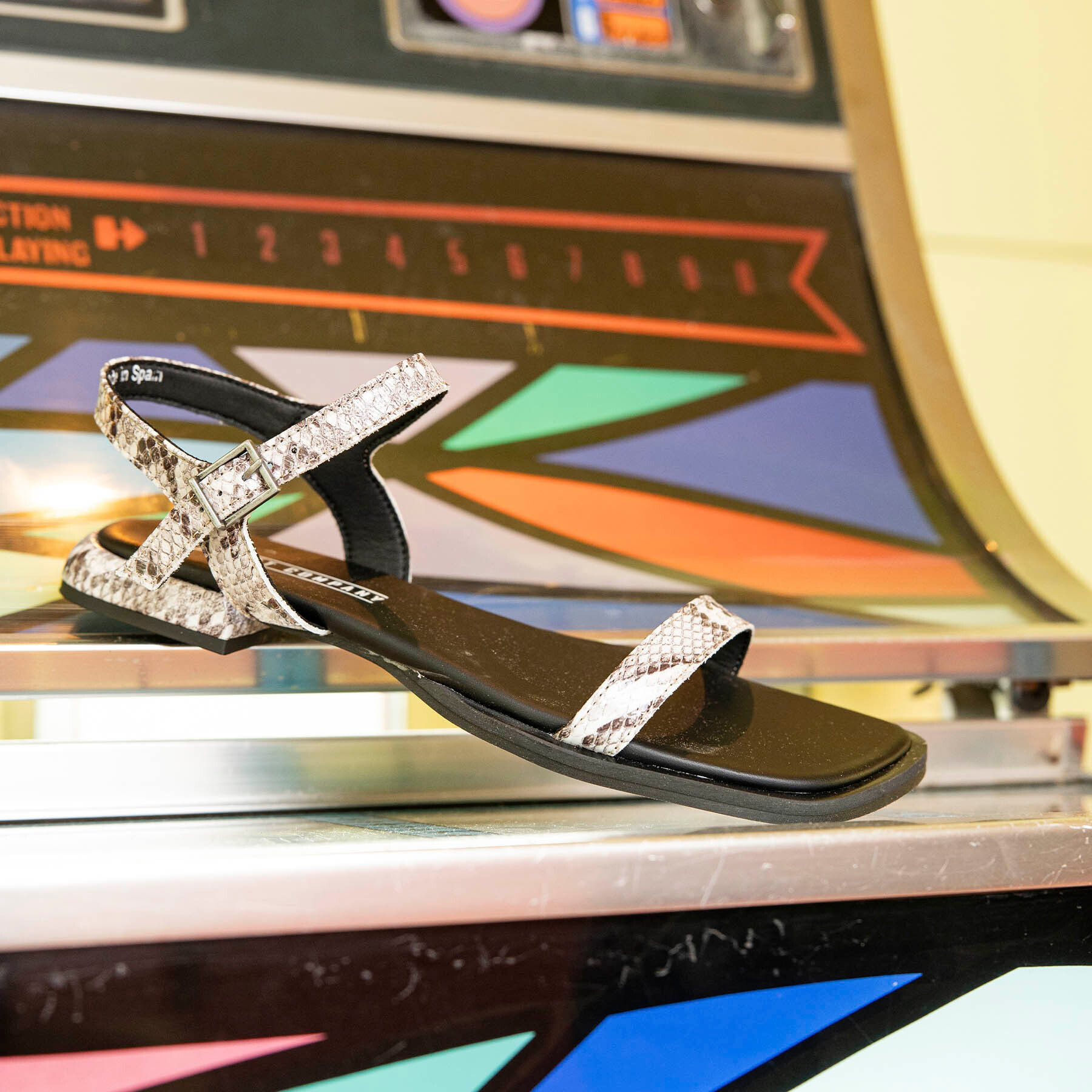 Sandalias 2000S SNAKE WHITE / BERGAMO color White