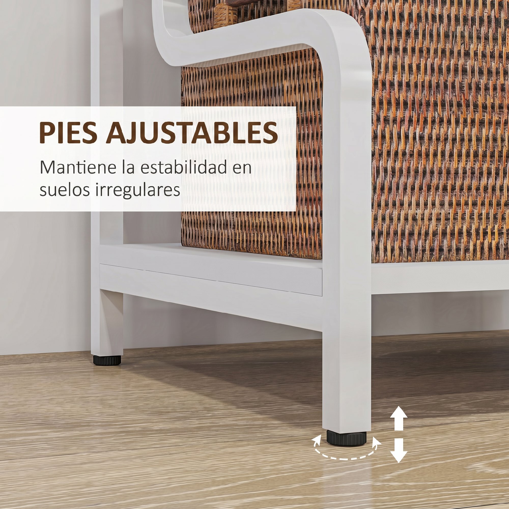 HOMCOM Soporte para Impresora de 3 Niveles, Mueble para Impresora con Marco de Acero, Estantería de Almacenamiento Multiusos para Escáner y Fax en Oficina, Casa, 55x40x77 cm, Blanco