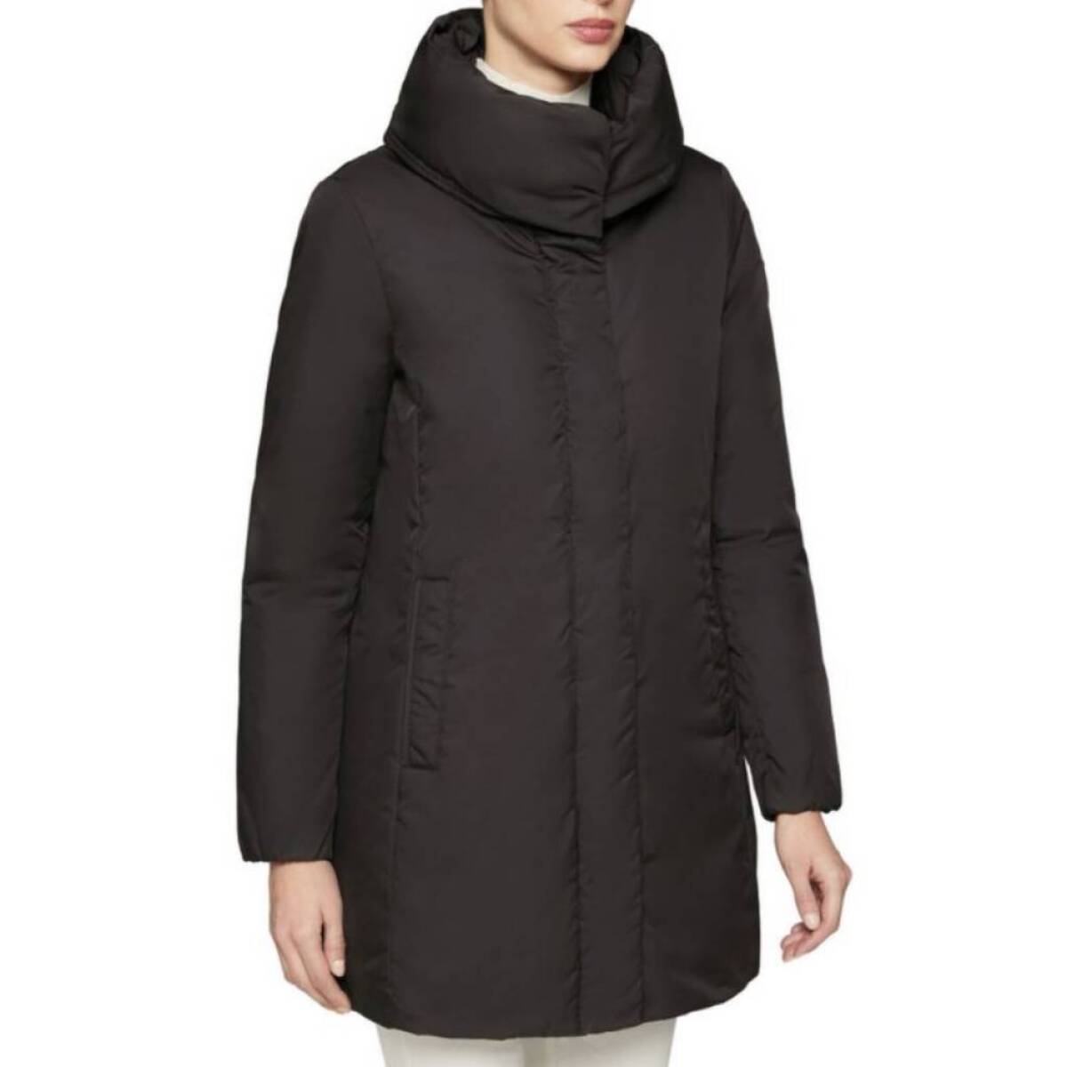 Abrigos Mujer de la marca GEOX  modelo W KALINDA LONG JKT NEGRO