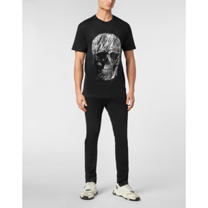 PHILIPP PLEIN T-Shirt Round Neck SKULL