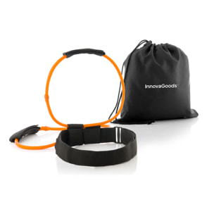 Ceinture avec bandes de résistance pour les fessiers et guide d'exercices Bootrainer InnovaGoods