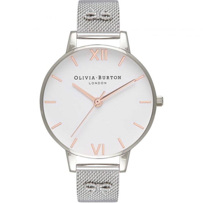 Reloj Olivia Burton OB16ES10 Mujer Analogico Cuarzo con Correa de Acero