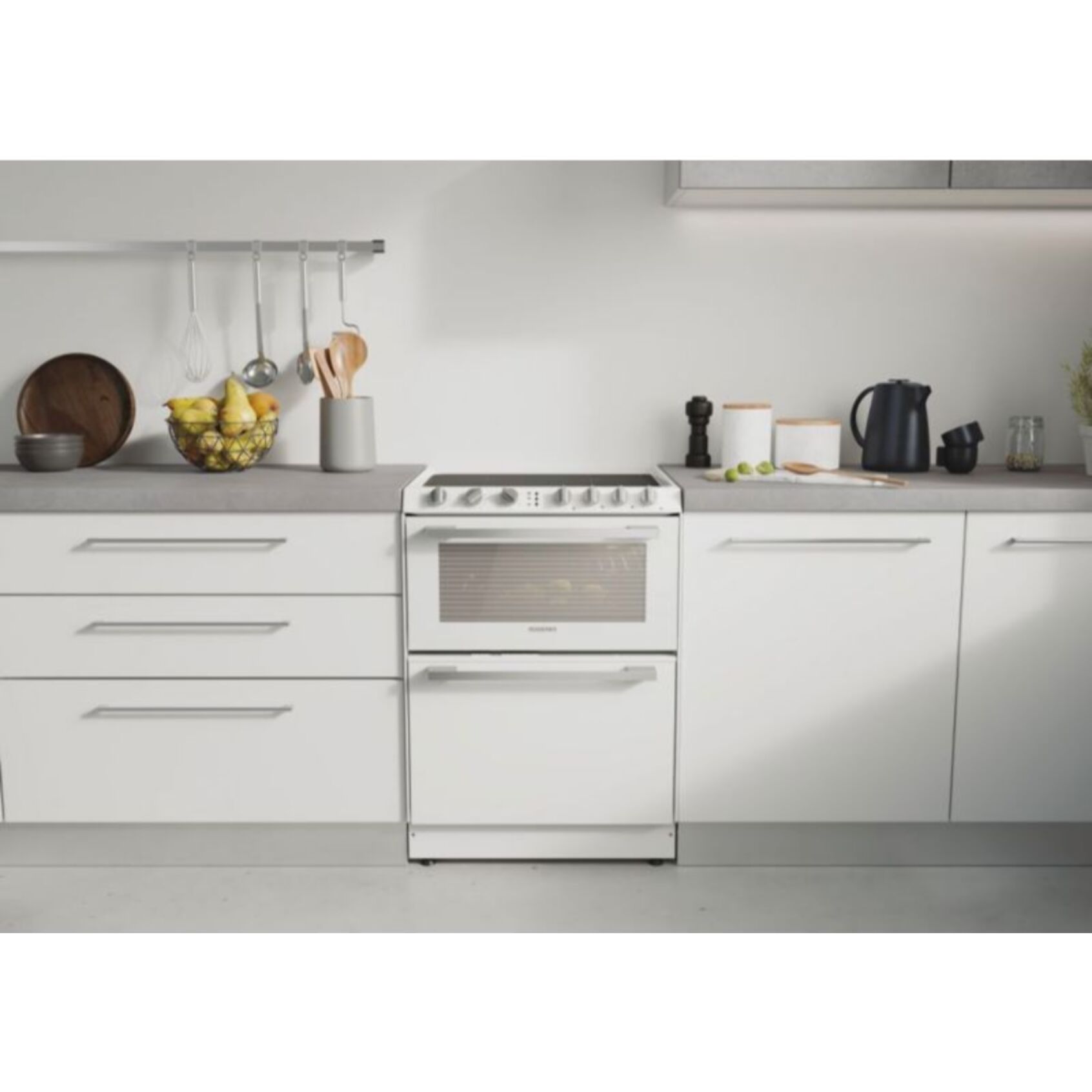 Combiné four lave-vaisselle ROSIERES TRV60NORB/1 TRIO Vitro W