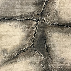 Tapis salon et chambre tissé motif abstrait HIBI