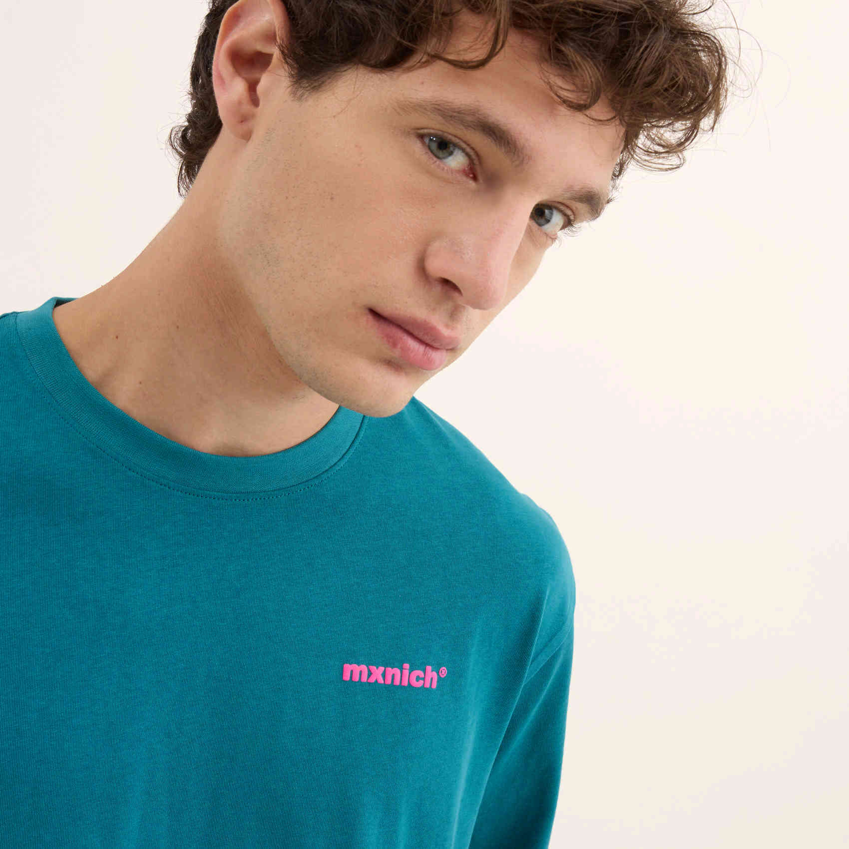 Camiseta Estilo Urbano Oversize Algodón Orgánico Azul Ocean STREETWEAR T-SHIRT OCEAN