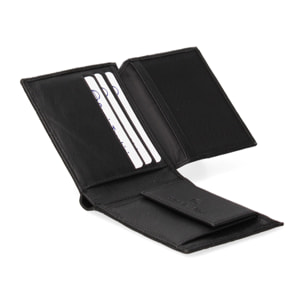 Portafoglio  da uomo In Vera pelle Made in Italy 11x9x2 cm