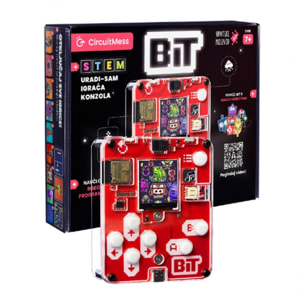 CIRCUIT MESS, CONSOLA DE JUEGOS PARA MONTAR BIT