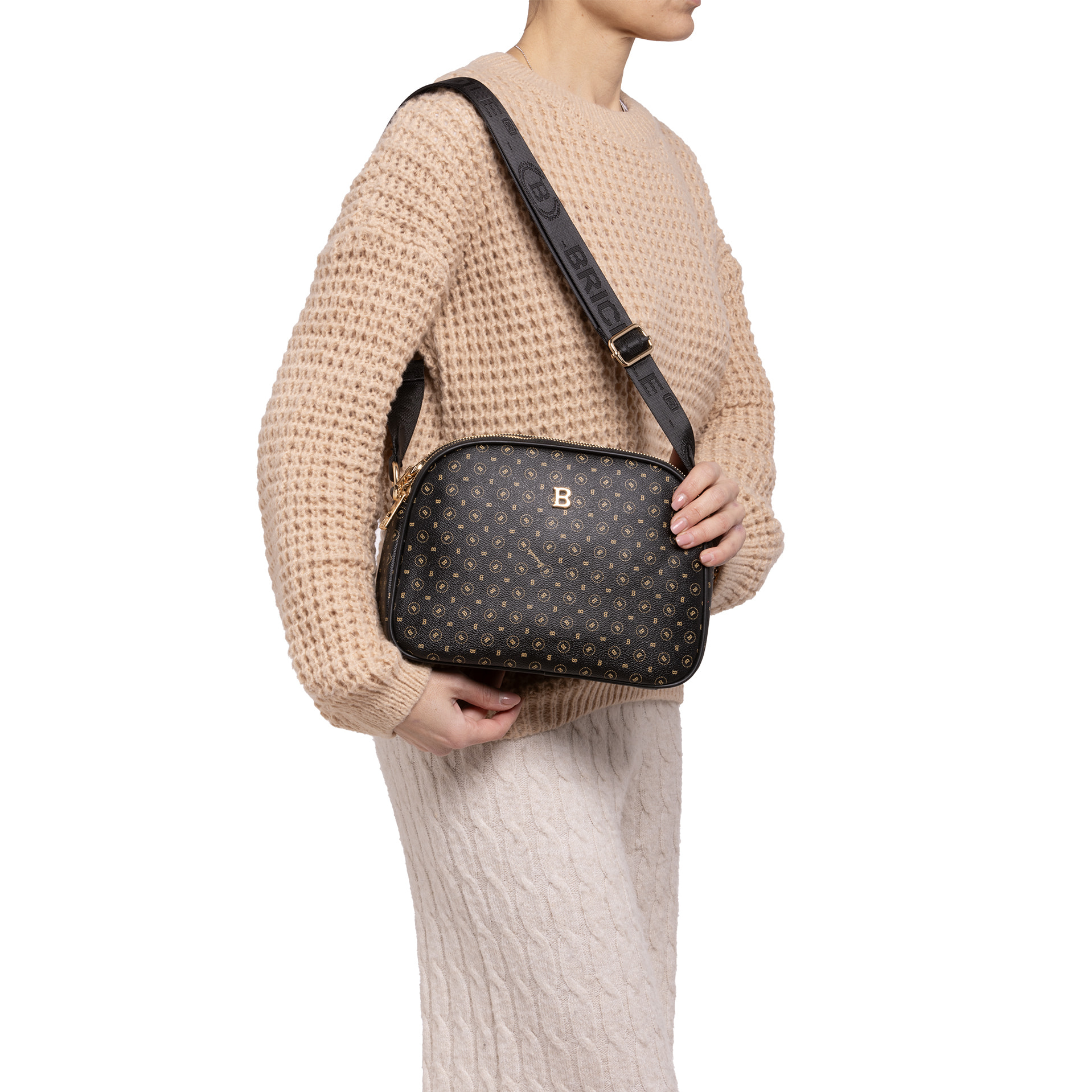 Borsa a tracolla  da donna ecopelle Prodotto Vegano 19x26x9 cm