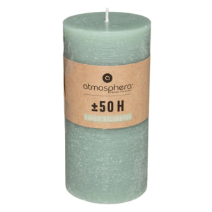 Bougie rustique - vert eucalyptus - 445g