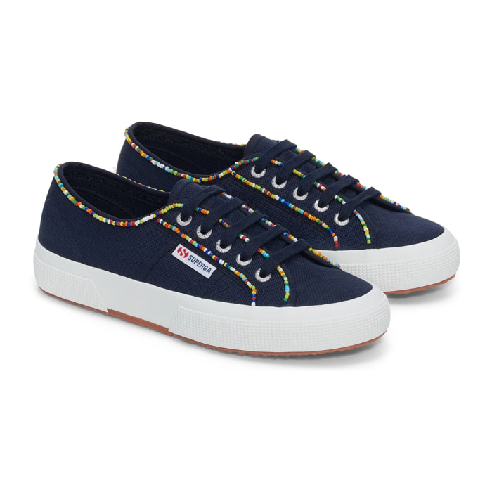 Superga - Donna Blu - 2750 MULTICOLOR BEADS