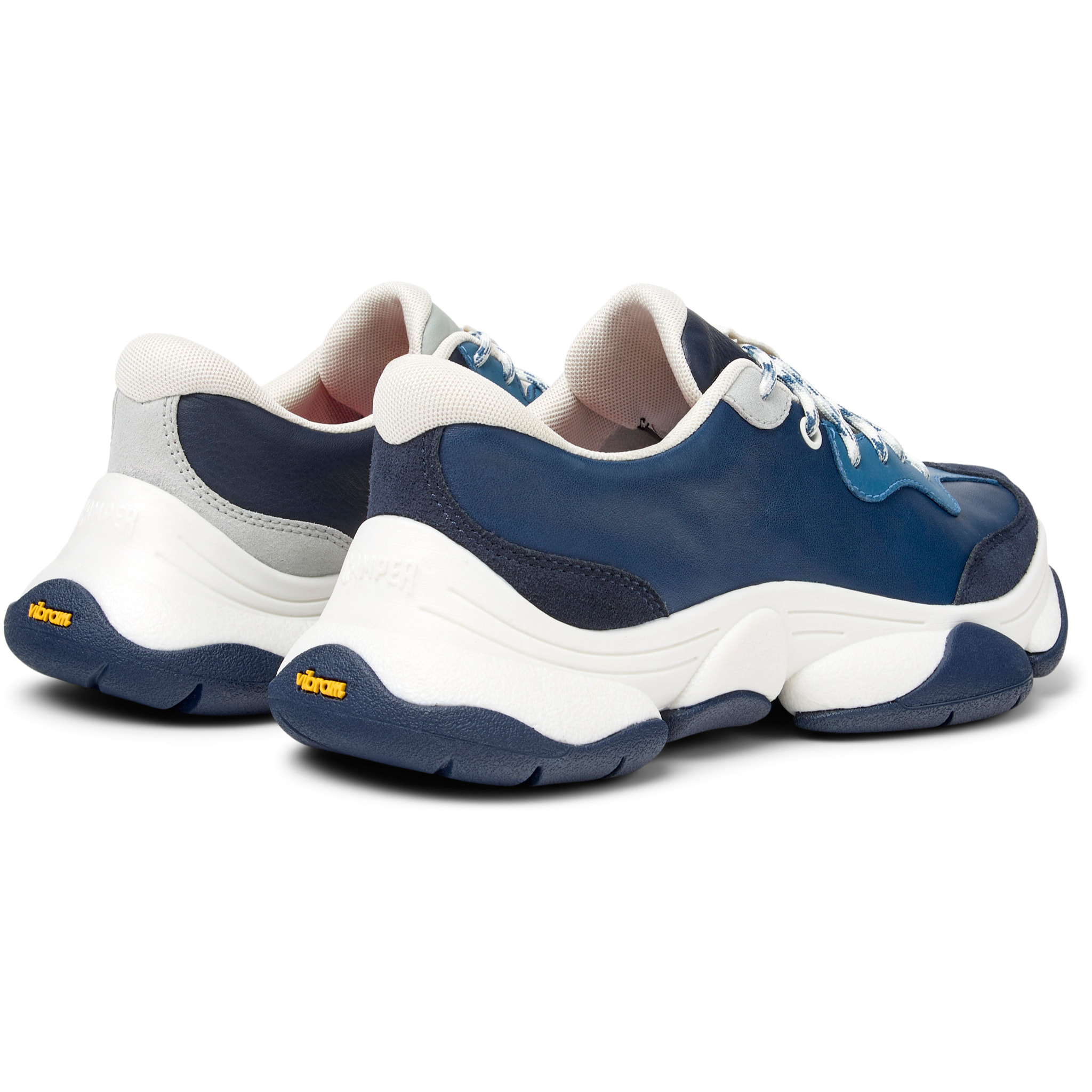 Zapatillas - CAMPER Karst 2 Twins - Azul - Cuero liso