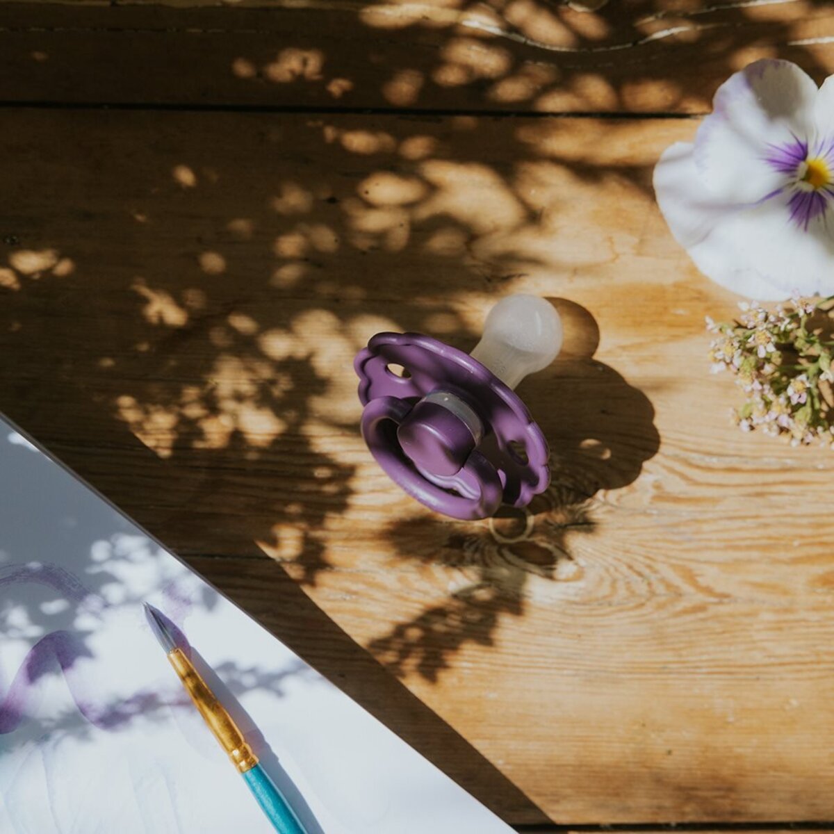 Frigg Pack 2 Chupetes Block Silicona Daisy