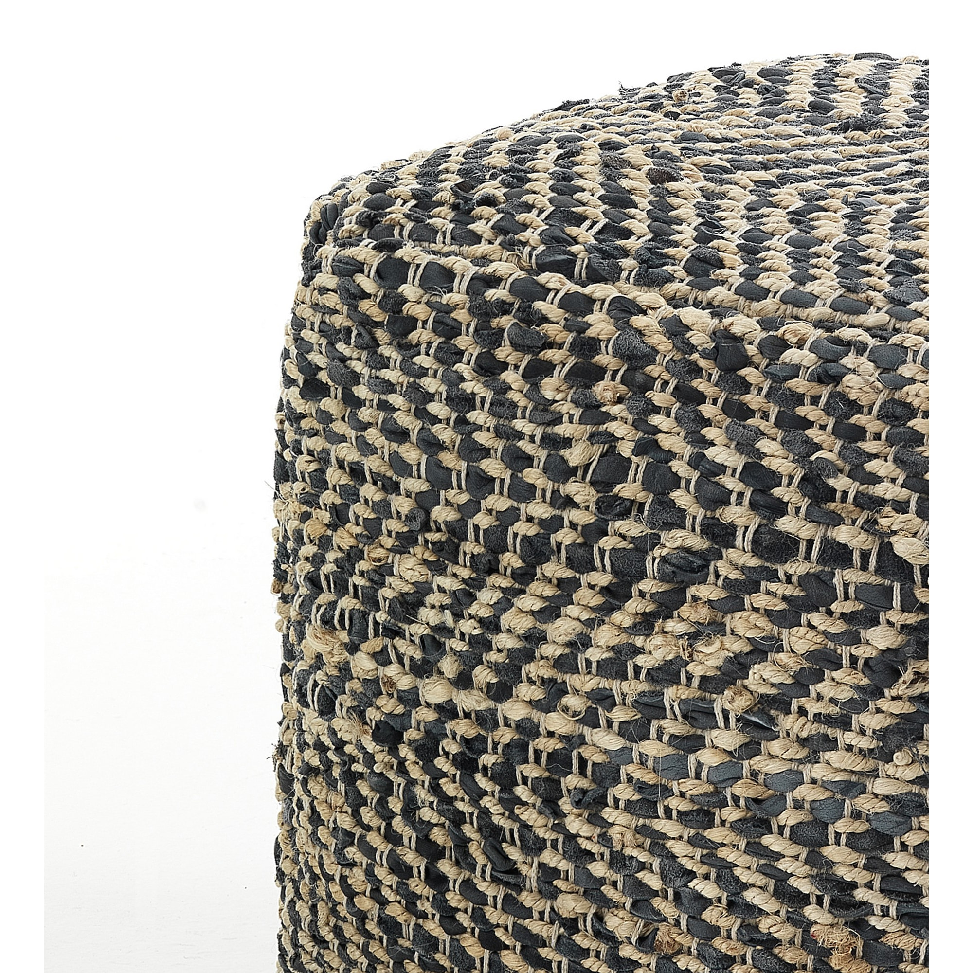 Tomasucci Pouf en jute NAGAR-C Multicolore