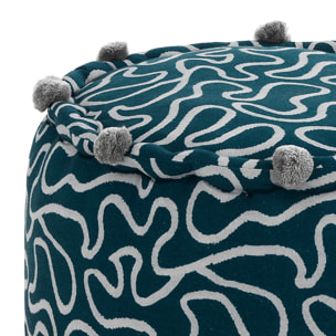 ORESTELUCHETTA Pouf rotondo OCEAN