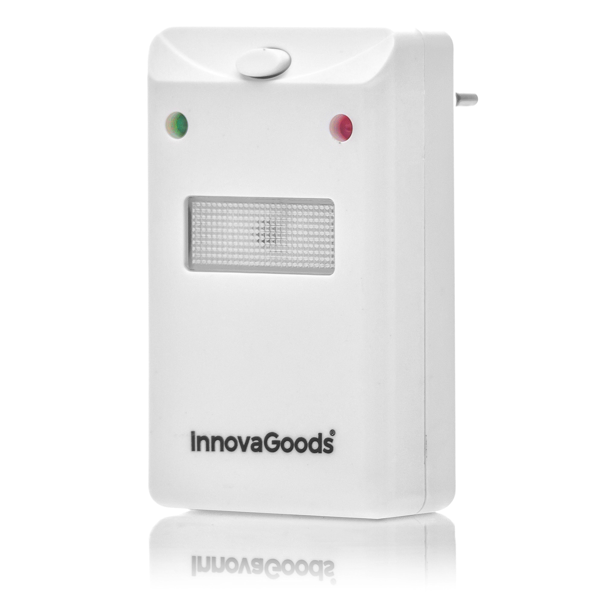 Repellente per Insetti e Roditori con LED Killekt - bianco - 6,5 x 9,8 x 6 cm