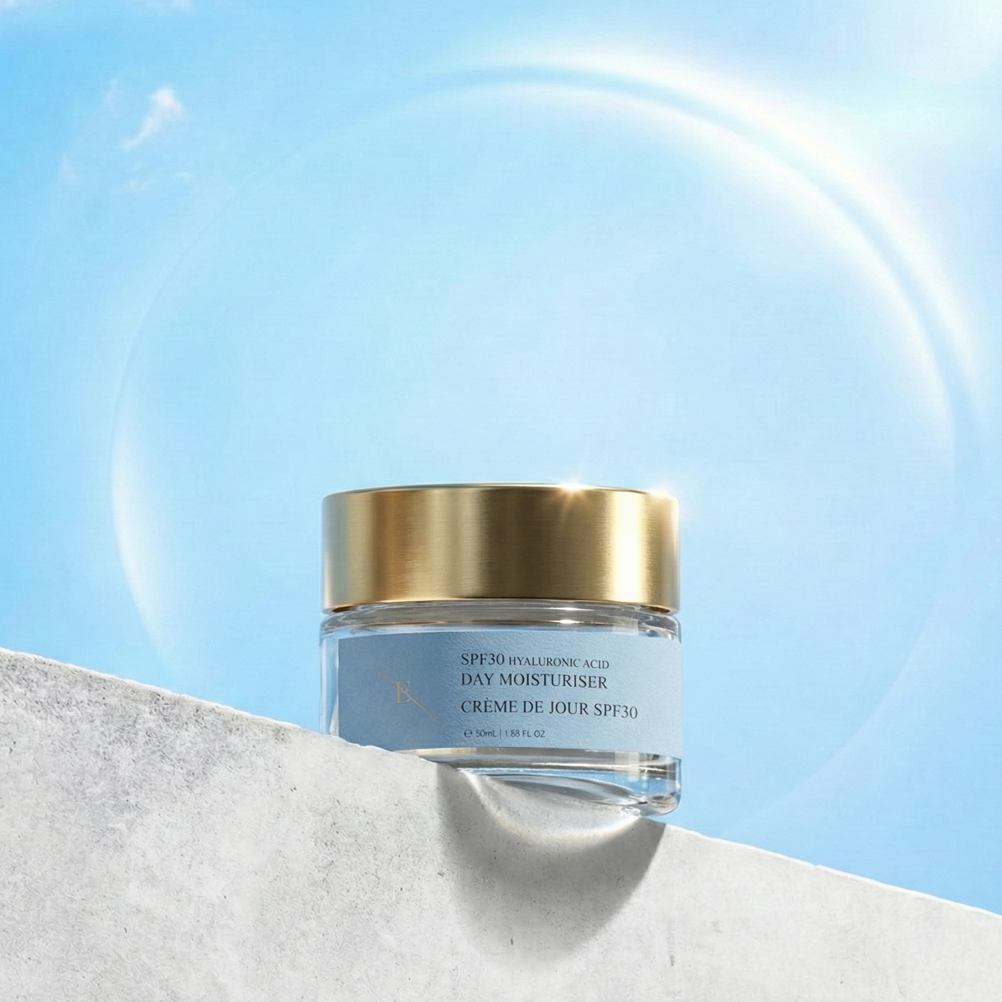 Crema de día con ácido hialurónico FPS 30