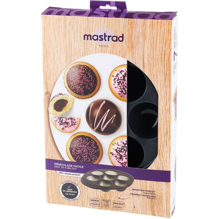 Moule à gâteau MASTRAD 7 demi spheres Gris fume