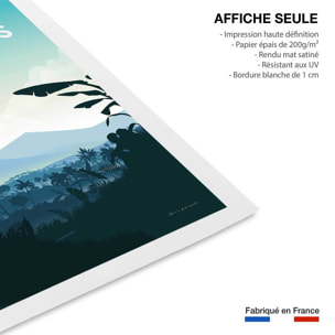 Affiche Voyage en Honduras Affiche seule