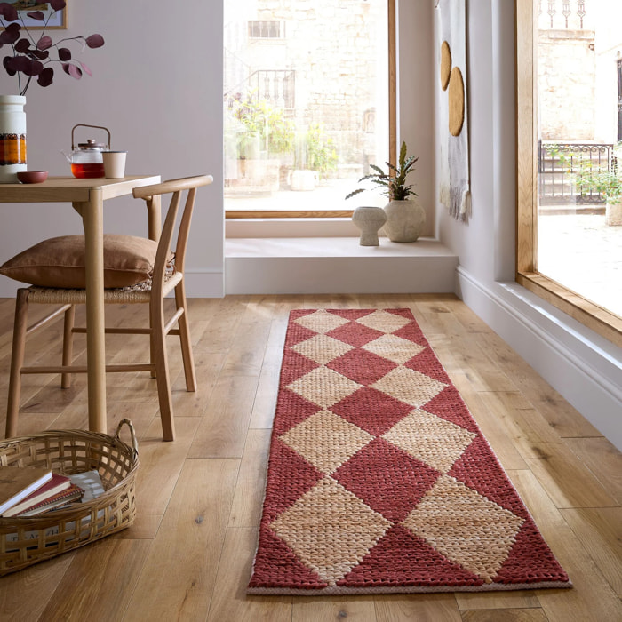 Tapis en jute de couloir  EFFIE
