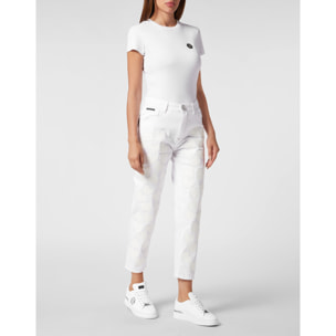 PHILIPP PLEIN Jeans dal taglio mom HEART